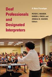 Cover of: Deaf Professionals and Designated Interpreters | 