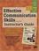 Cover of: Effective Communication Skiills