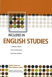 Cover of: Included In English Studies: Learning Climates that Cultivate Racial and Ethnic Diversity (Learning Climates that Cultivate Racial & Ethnic Diversity in the Disciplines)