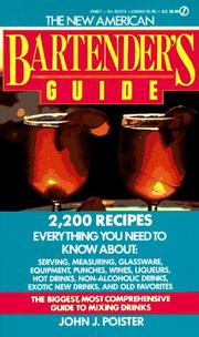 Cover of: The New American Bartender's Guide