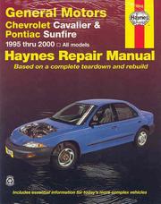 Cover of: Haynes Chevrolet Cavalier & Pontiac Sunfire Automotive Repair Manual: 1995-2000 (Haynes Automotive Repair Manual)