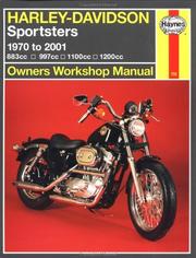 Cover of: Haynes Harley-Davidson Sportsters 1970-2001 Owners Workshop Manual
