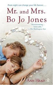 Cover of: Mr. and Mrs. Bo Jo Jones
