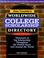Cover of: Dan Cassidy's Worldwide College Scholarship Directory