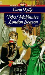 Cover of: Mrs. McVinnie's London Season by Carla Kelly