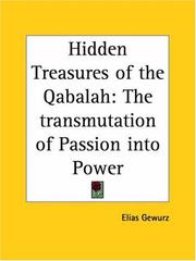 Cover of: Hidden Treasures of the Qabalah | Elias Gewurz