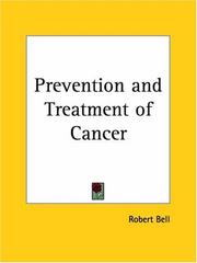 Cover of: Prevention and Treatment of Cancer