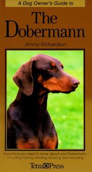 Cover of: A Dog Owner's Guide to the Dobermann (Dog Owner's Guides)