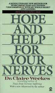 Cover of: Hope and Help for Your Nerves