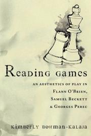 Cover of: Reading Games by Kimberly Bohman-Kalaja
