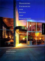 Cover of: Designing Entrances for Retail and Restaurant Spaces