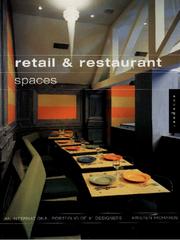 Cover of: Retail & Restaurant Spaces by Kristen Richards