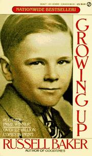 Cover of: Growing Up by Russell Baker
