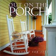 Cover of: Out on the Porch Calendar 2004 (Workman Wall Calendars)