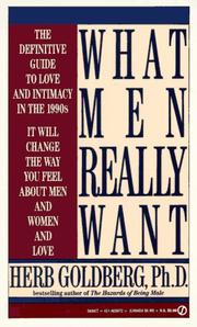 Cover of: What men really want