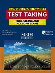 Cover of: Successful Problem Solving and Test Taking for the Nursing and NCLEX-PN Exams | Patricia A. Hoefler