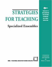 Cover of: Strategies for teaching specialized ensembles