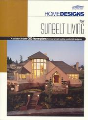 Cover of: HomeDesigns for Sunbelt Living (Home Designs) | 