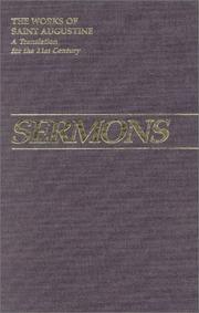 Cover of: Sermons 273-305 (Works of Saint Augustine) by Augustine of Hippo, John E. Rotelle