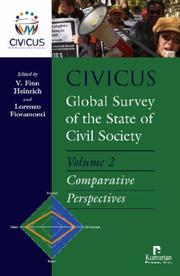 Cover of: CIVICUS Global Survey of the State of Civil Society, Volume 2 by 
