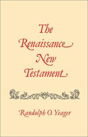 Cover of: Renaissance New Testament (Vol. 14)