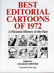 Cover of: Best Editorial Cartoons of the Year by Charles Brooks