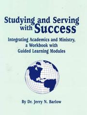Cover of: Studying and Serving With Success by Jerry N. Barlow