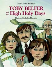 Cover of: Toby Belfer and the High Holy Days by Gloria Teles Pushker