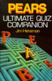 Cover of: Pears Ultimate Quiz Companion by Jim Hensman