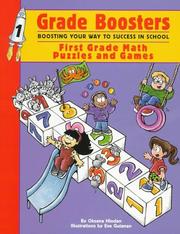 Cover of: First Grade Math Puzzles and Games (Grade Boosters Series : Boosting Your Way to Success in School)