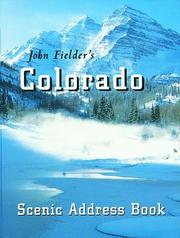 Cover of: John Fielders Colorado Address Book by John Fielder