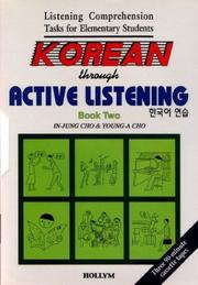 Korean Through Active Listening by In-Jung Cho