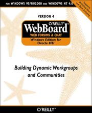 Cover of: Webboard Oracle 8/8i