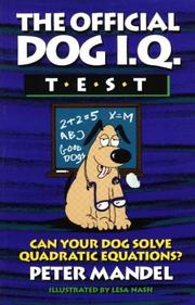 Cover of: The Official Dog I.Q. Test