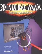 Cover of: 3D Studio Max and Its Applications | Eric K. Augspurger