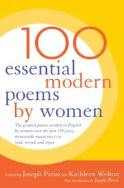 Cover of: 100 Essential Modern Poems by Women by 