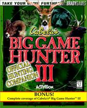 Cover of: Cabela