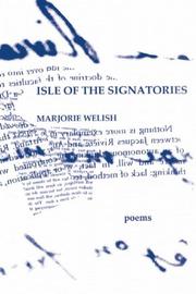 Isle of the signatories by Marjorie Welish