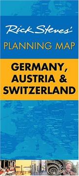 Cover of: Rick Steves' Planning Map Germany, Austria, and Switzerland (Rick Steves' Planning Map)