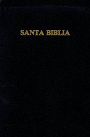 Cover of: Spanish Scofield Bible-RV 1960
