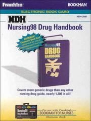 Cover of: Ndh Nursing 98 Drug Handbook Electronic Book Card
