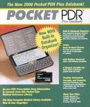 Cover of: 2000 Pocket Pdr Plus Databank W/pdr Datacard