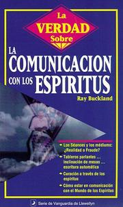 Cover of: La comunicación con los espíritus (Verdad Sobre)