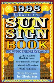 Cover of: 1998 Sun Sign Book: Horoscopes for Everyone (Llewellyn's Sun Sign Book)