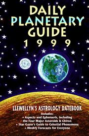 Cover of: 1999 Daily Planetary Guide: Llewellyn's Astrology Datebook (Llewellyn's Daily Planetary Guide)