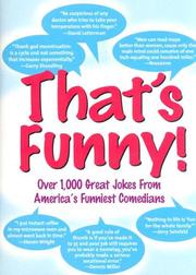 Cover of: That's Funny by 