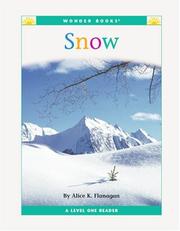Cover of: Snow (Wonder Books Level 1-Weather)
