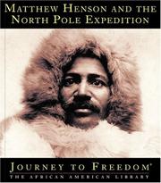 Cover of: Matthew Henson and the North Pole Expedition (Journey to Freedom)