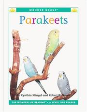 Cover of: Parakeets (Wonder Books Level 1 Pets)