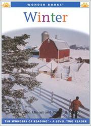 Cover of: Winter (Wonder Books Level 2 Seasons)